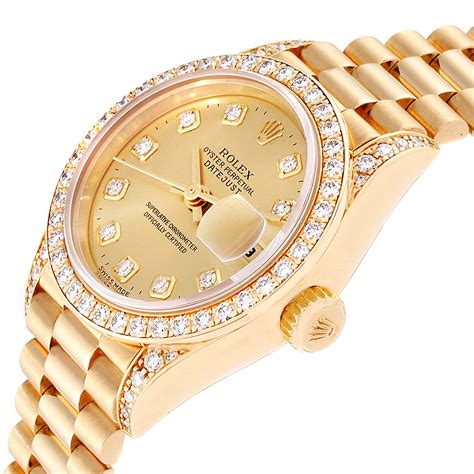 rolex lady bracciale president